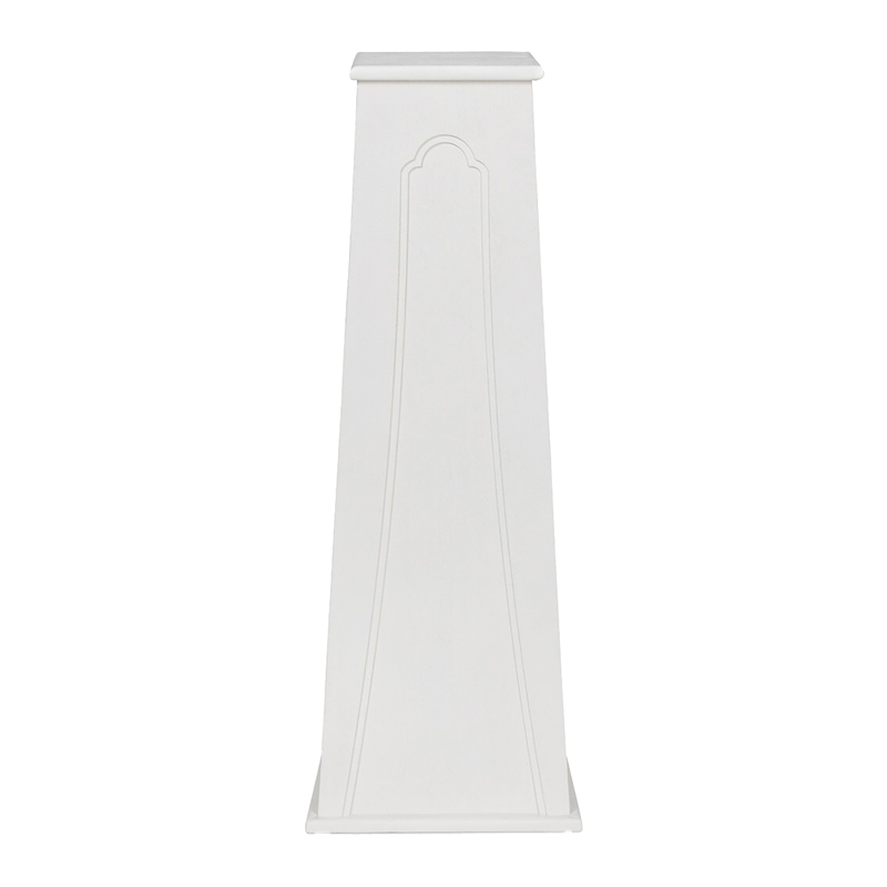 Island Manor Whitewash Pedestal 40 Inch