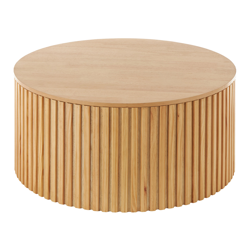 Accordion White Oak Coffee Table