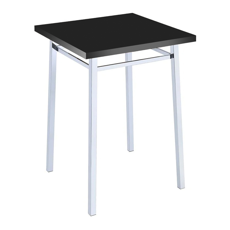 Swiss Black Highboy Cocktail Table