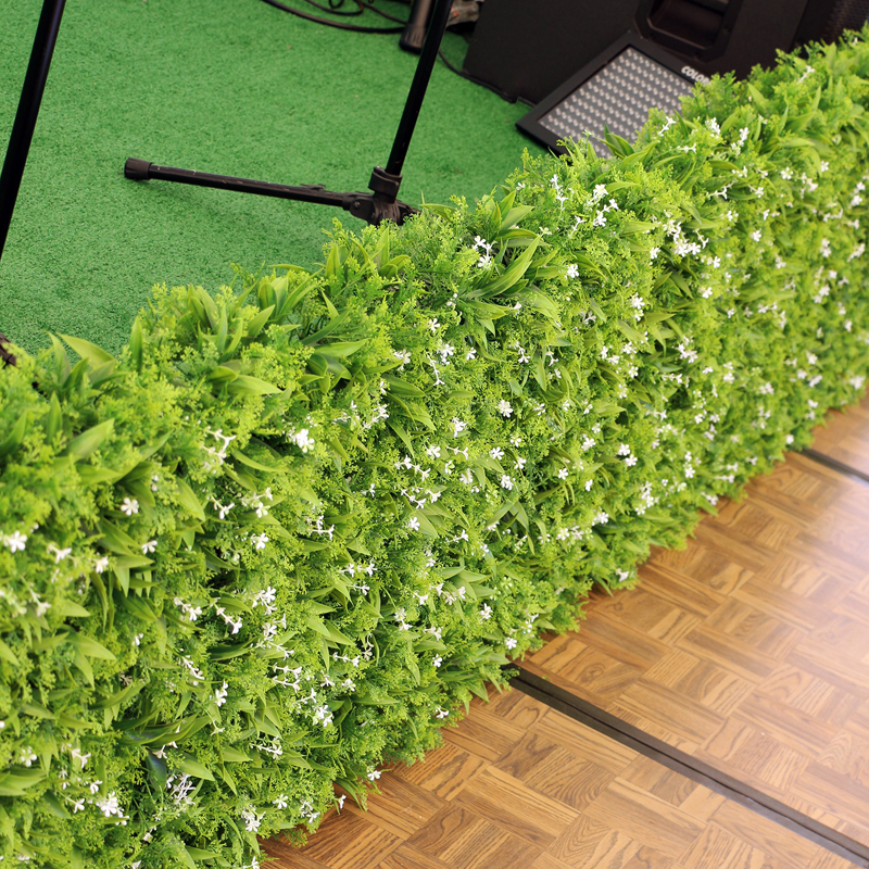 Midnight Garden Boxwood Stage Cover Panel 4'
