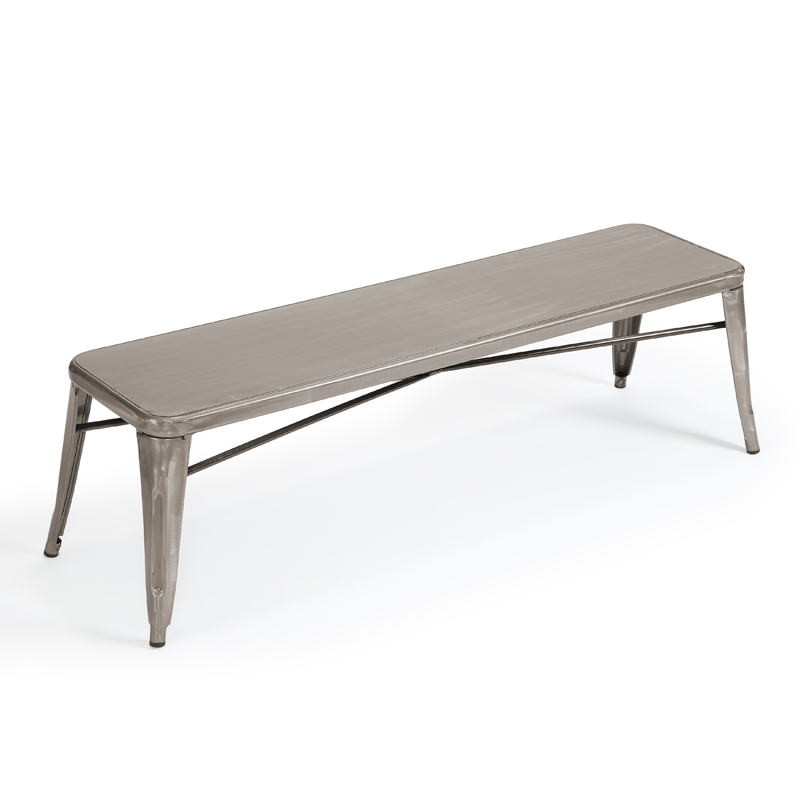 Tolix Bench Silver