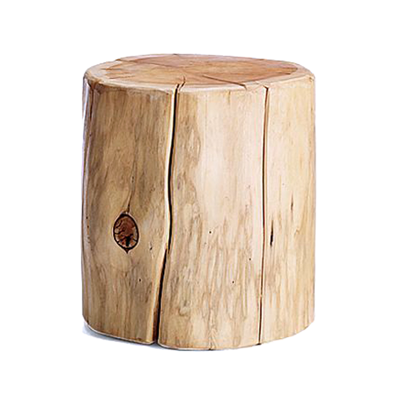Wooden Stump Lounge Side Table