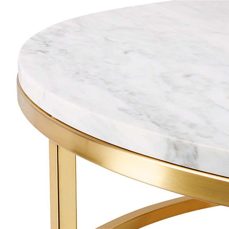 Smart Round Gold Lounge Coffee Table