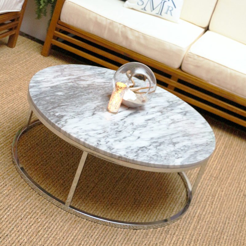 Smart Round Silver Lounge Coffee Table