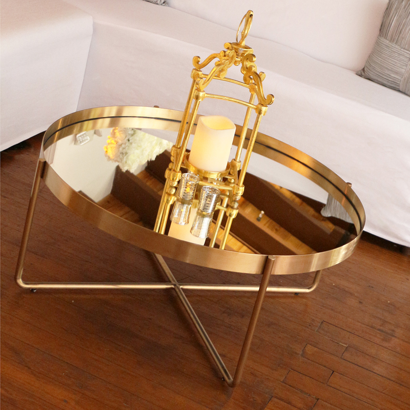 Orbit Gold Lounge Coffee Table