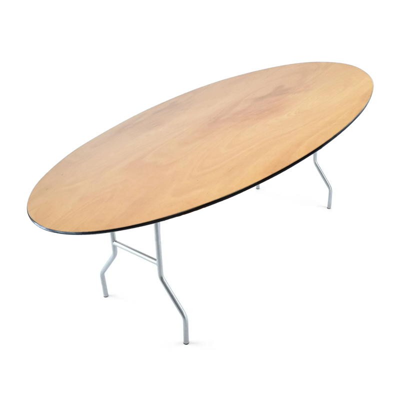 Royal Oval Folding Table 8'
