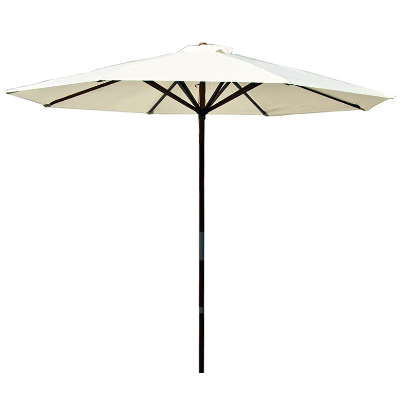 Market Umbrella in Natural Canvas