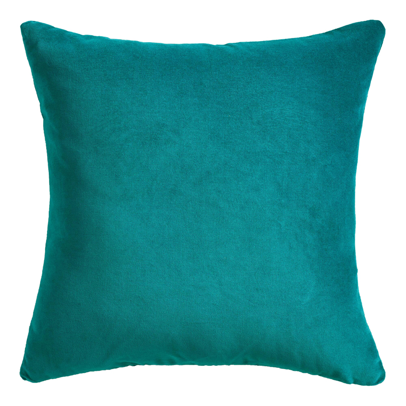 Blue Teal Velvet Pillow 18 x 18