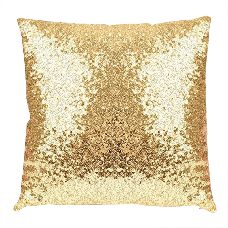 Gold Sequin Pillow 18 x 18