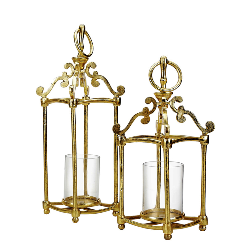 Gold Malaga Lantern, Medium and Large