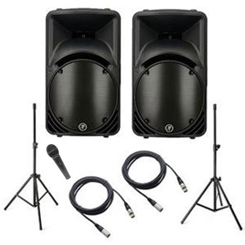 Simple Sound System with Cordless Microphone