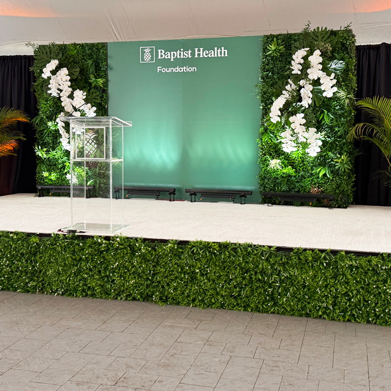 Rainforest Modular Divider Wall Panel/Photo Wall 4x8
