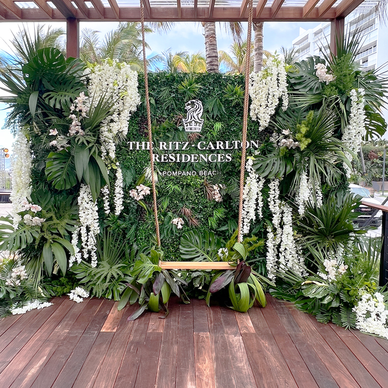 Rainforest Modular Divider Wall Panel/Photo Wall 4x8