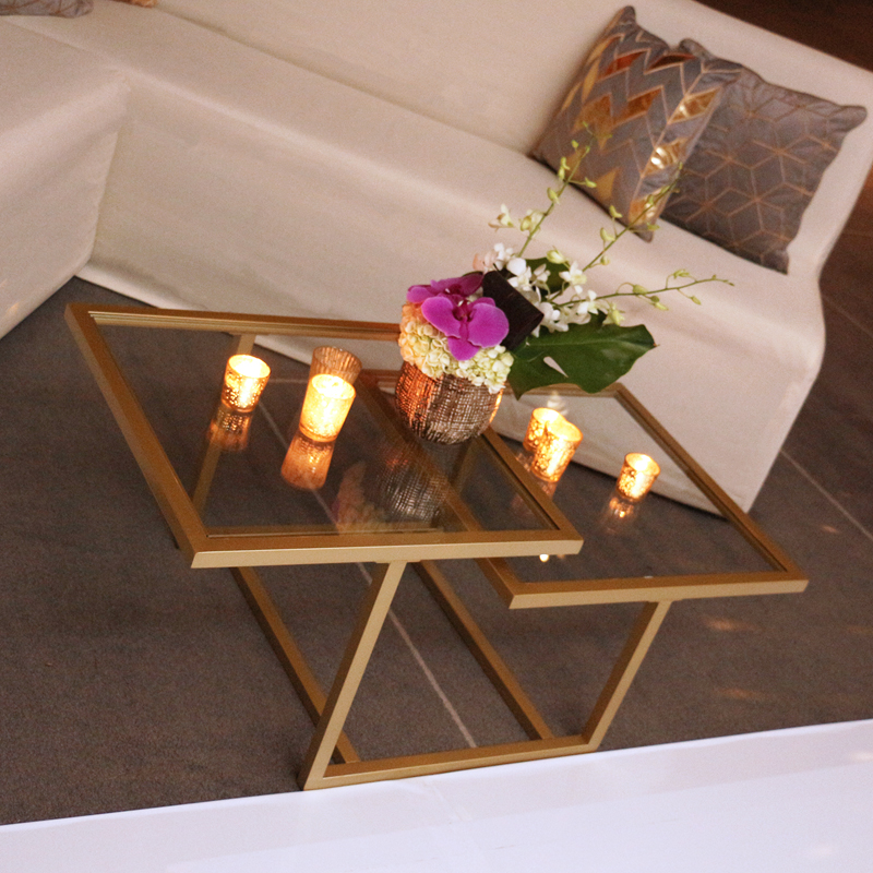 Step Up Gold Coffee Table