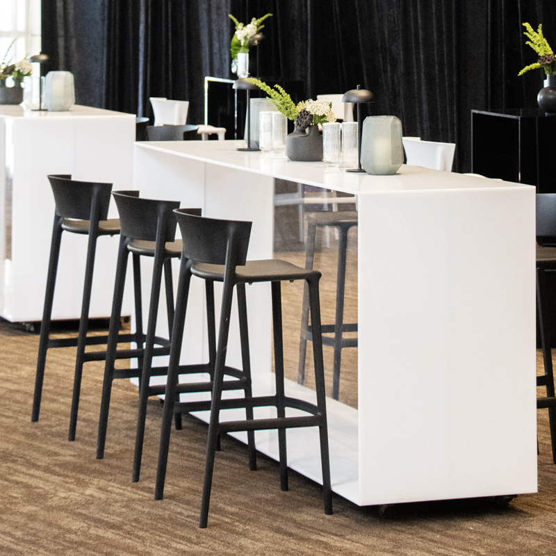 Africa Black Barstool
