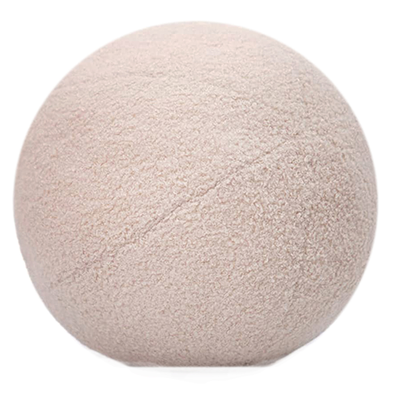 Ivory Sphere Pillow 12"