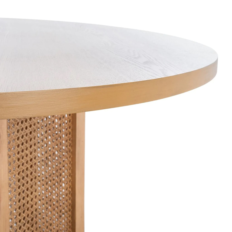 Cane Hexagon Bistro Low Cocktail Table