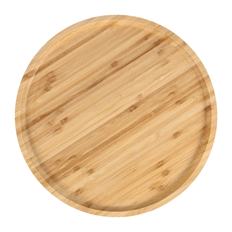Pale Wood Bamboo Charger 12"