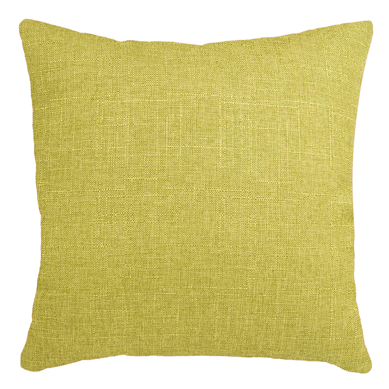 Green Chartreuse Woven Pillow 18x18
