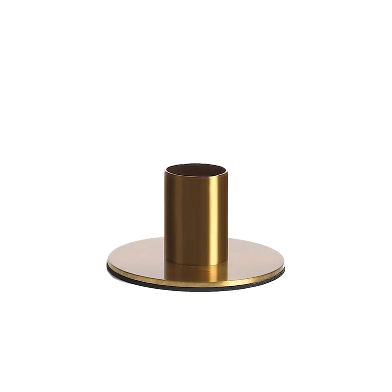 Taper Candle Holder Gold