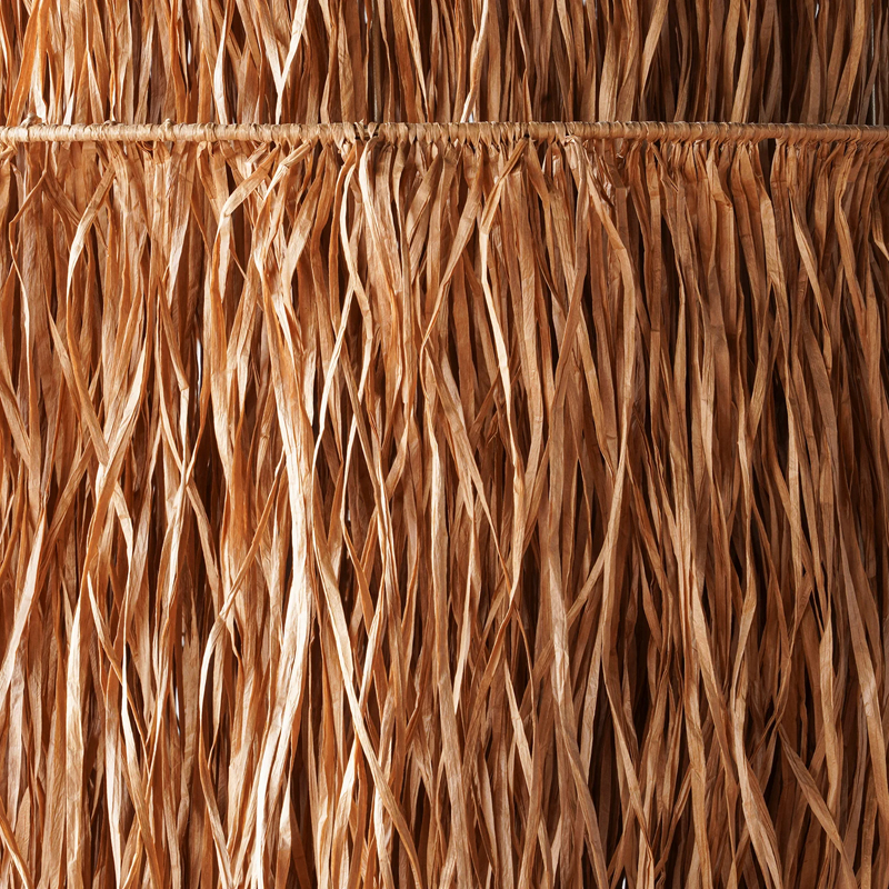 Shaggy Raffia Large 48" Pendant Lamp