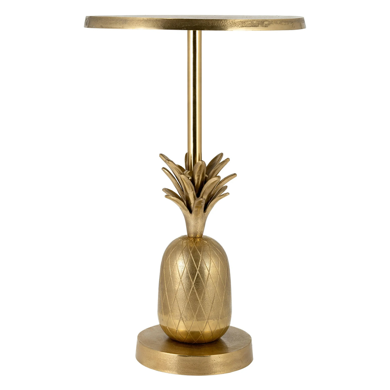 Pineapple Gold Lounge Side Table