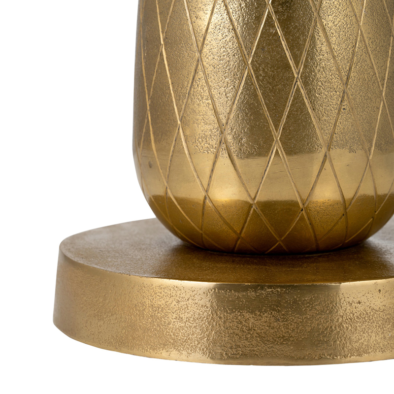 Pineapple Gold Lounge Side Table