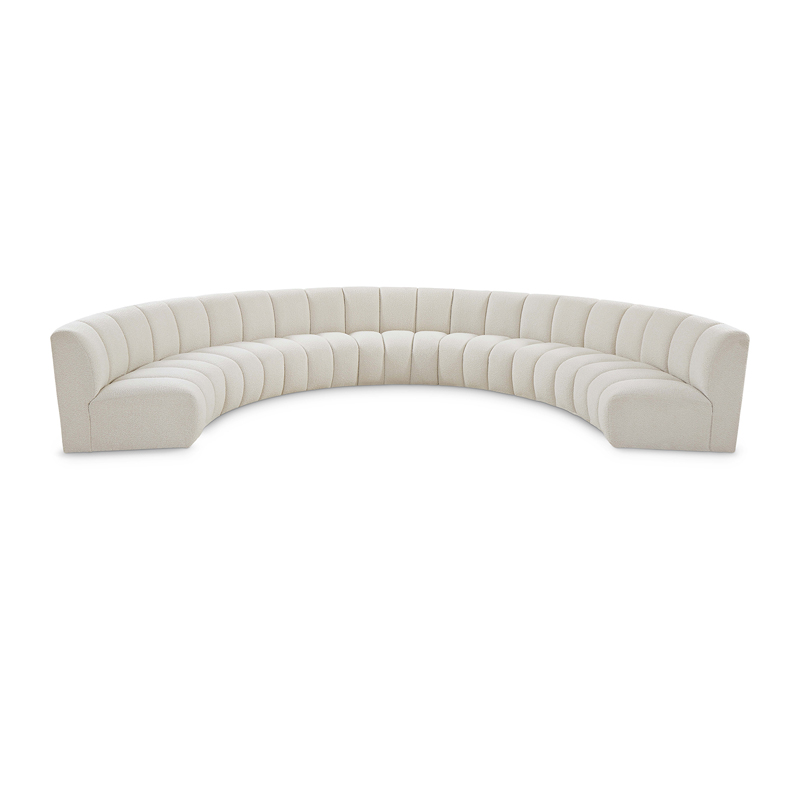 Infinity Boucle Sofa Ivory 7-Piece