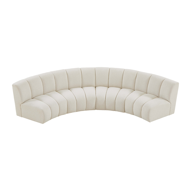 Infinity Boucle Sofa Ivory 4-Piece