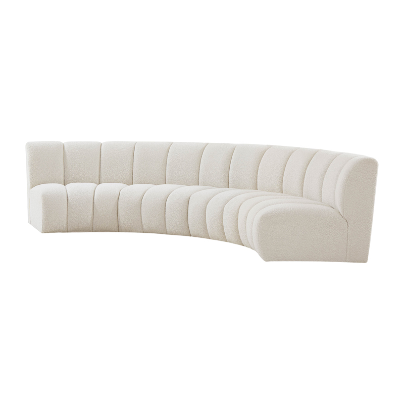 Infinity Boucle Sofa Ivory 4-Piece