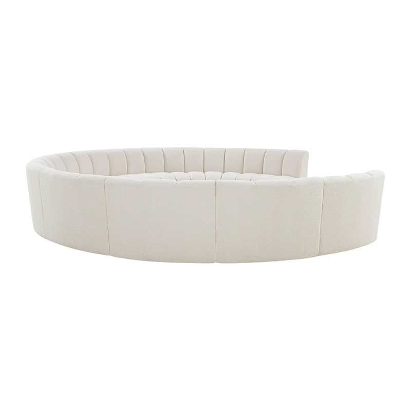 Infinity Boucle Sofa Ivory 10-Piece