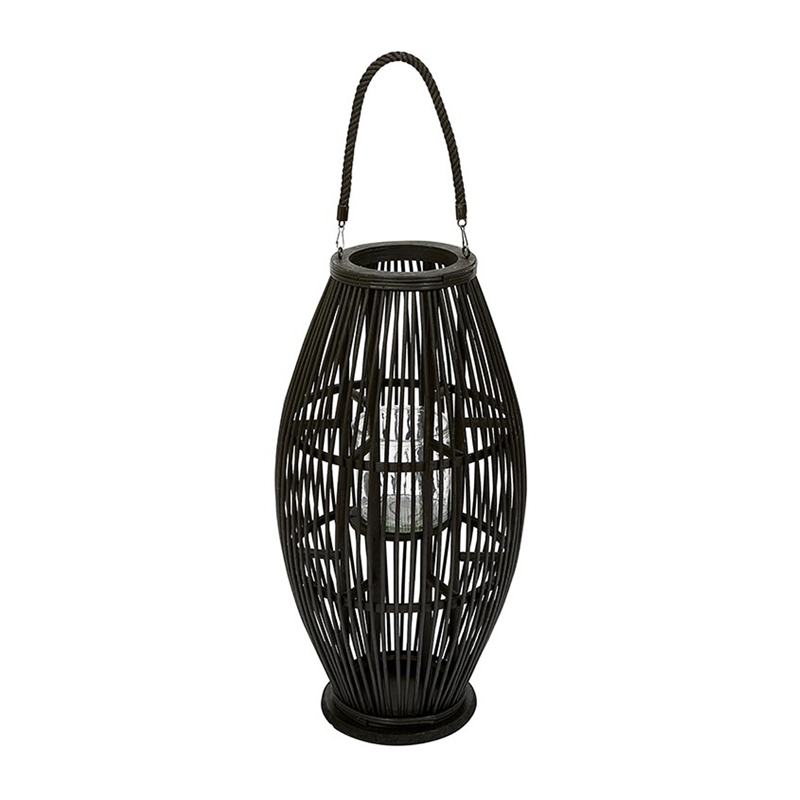 Bali Black Rattan Lantern