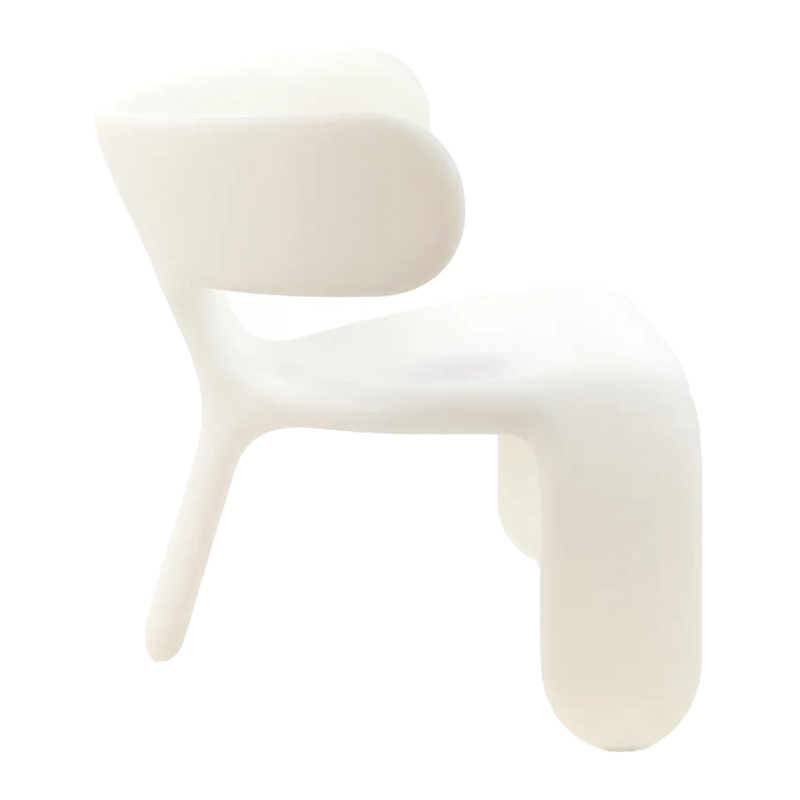 Limbo Lounge Arm Chair in Bone