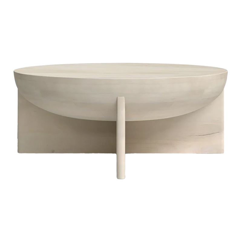 Equator Whitewash Lounge Coffee Table
