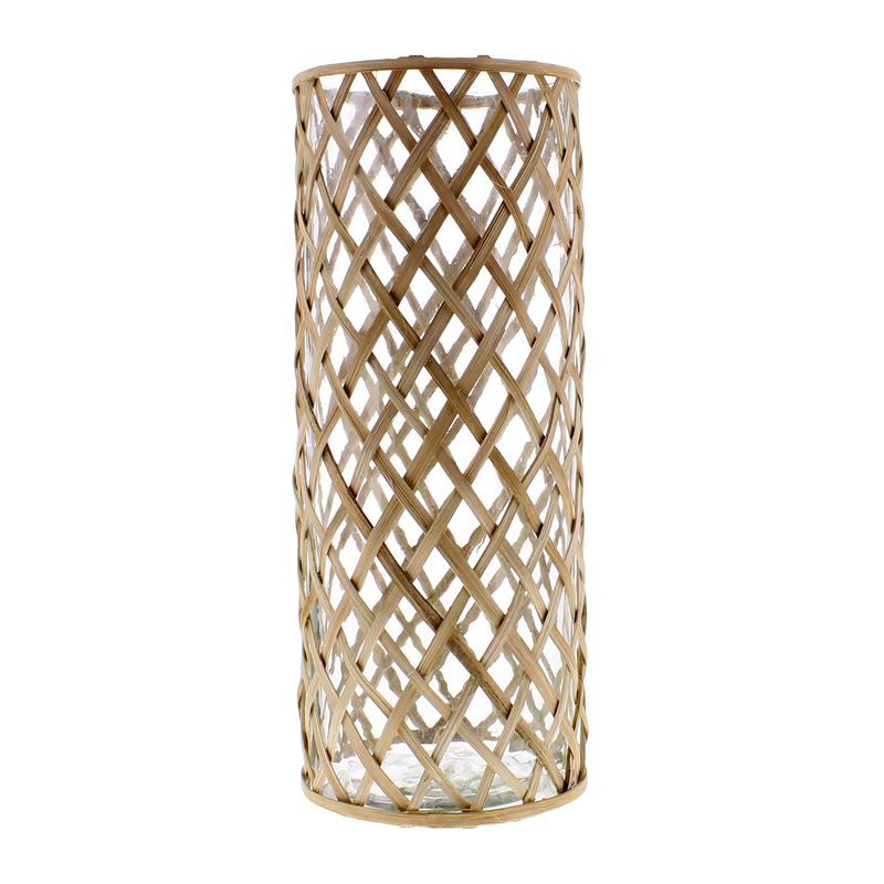 Cane Weave Cylinder 17"
