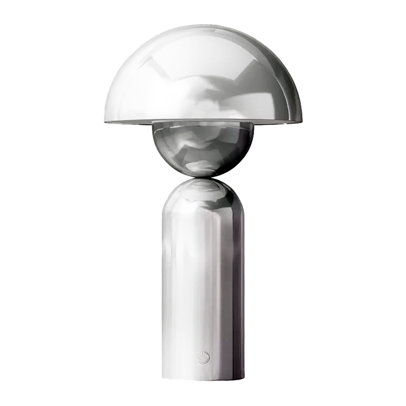 Robot Silver Rechargeable LED Lamp