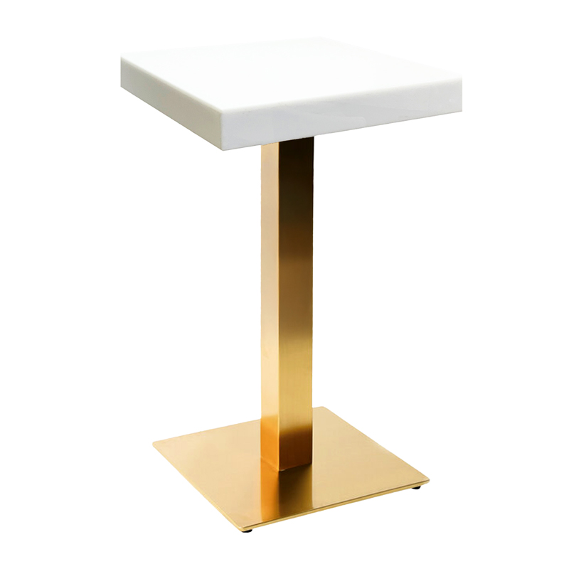 Midas White Highboy Cocktail Table 30 x 30