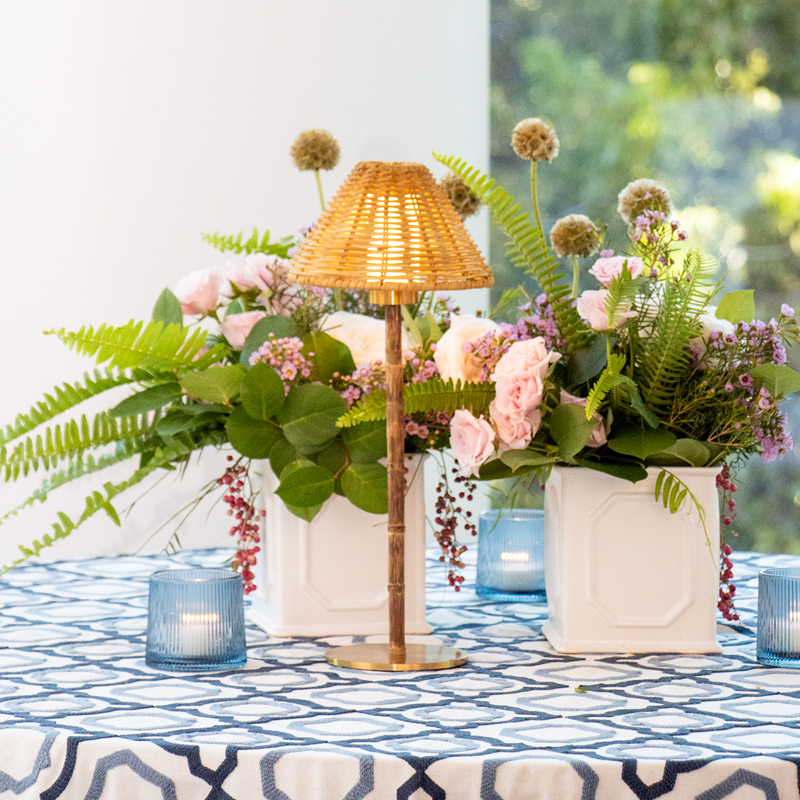 Ocean Blue Ribbed Glass Votive