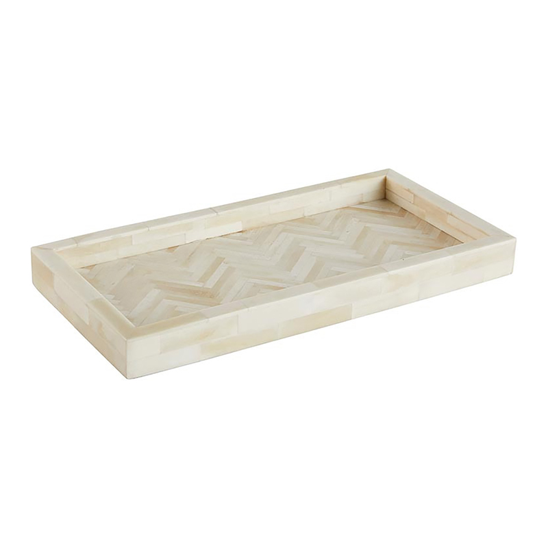 Bone Inlay Tray Large
