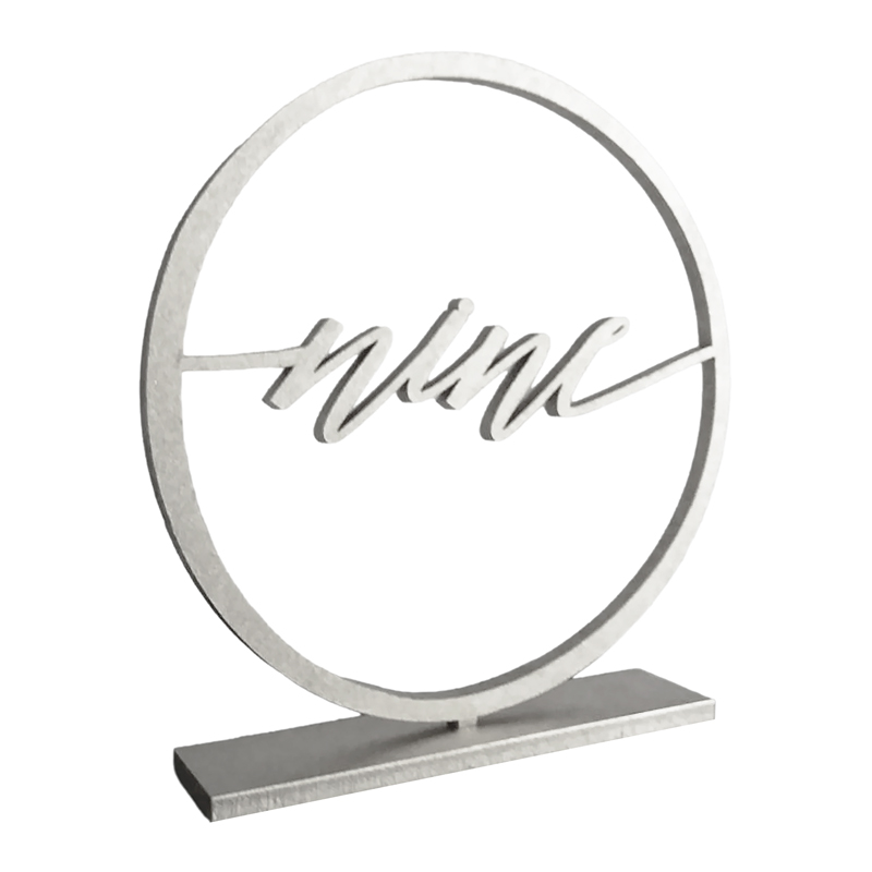 Silver Script Table Number