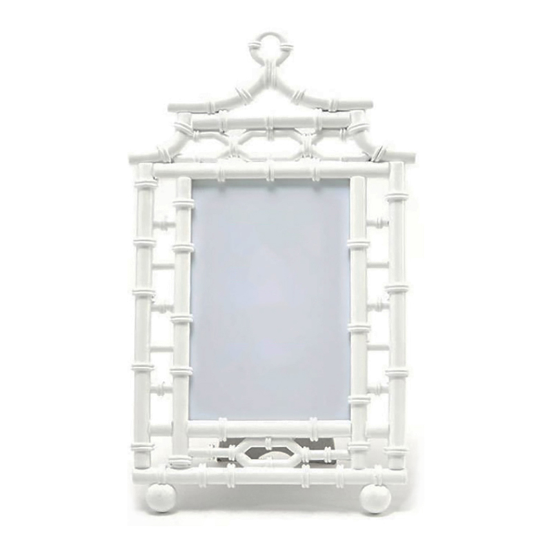 Bamboo White Table Number