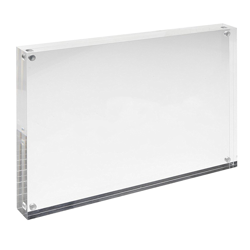 Acrylic Slab Table Number + Sign Holder 5 x 7