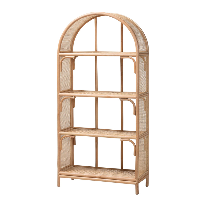 Caterina Arched Rattan Barback Display