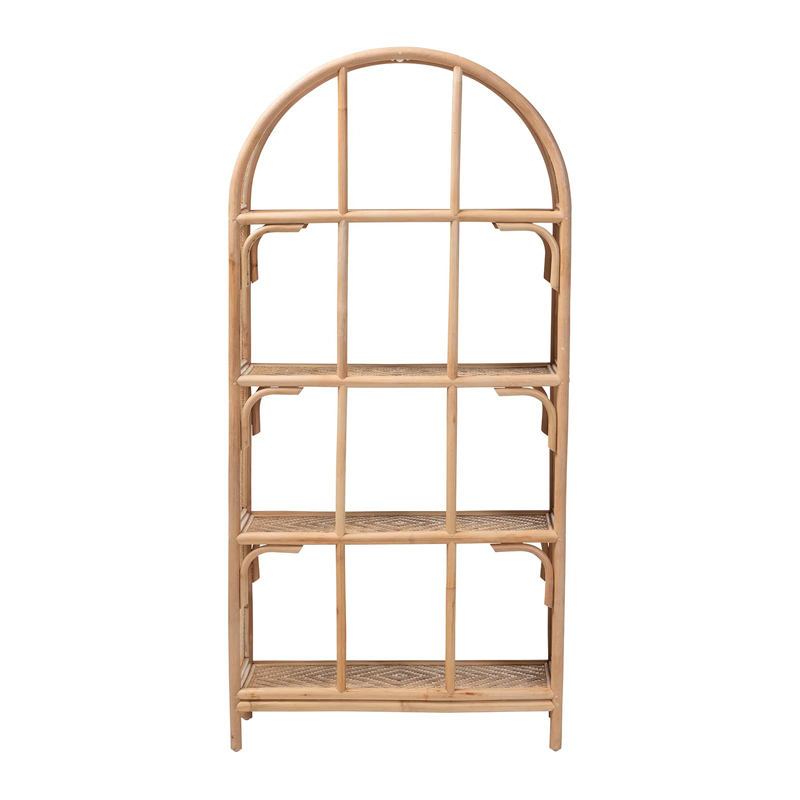 Caterina Arched Rattan Barback Display