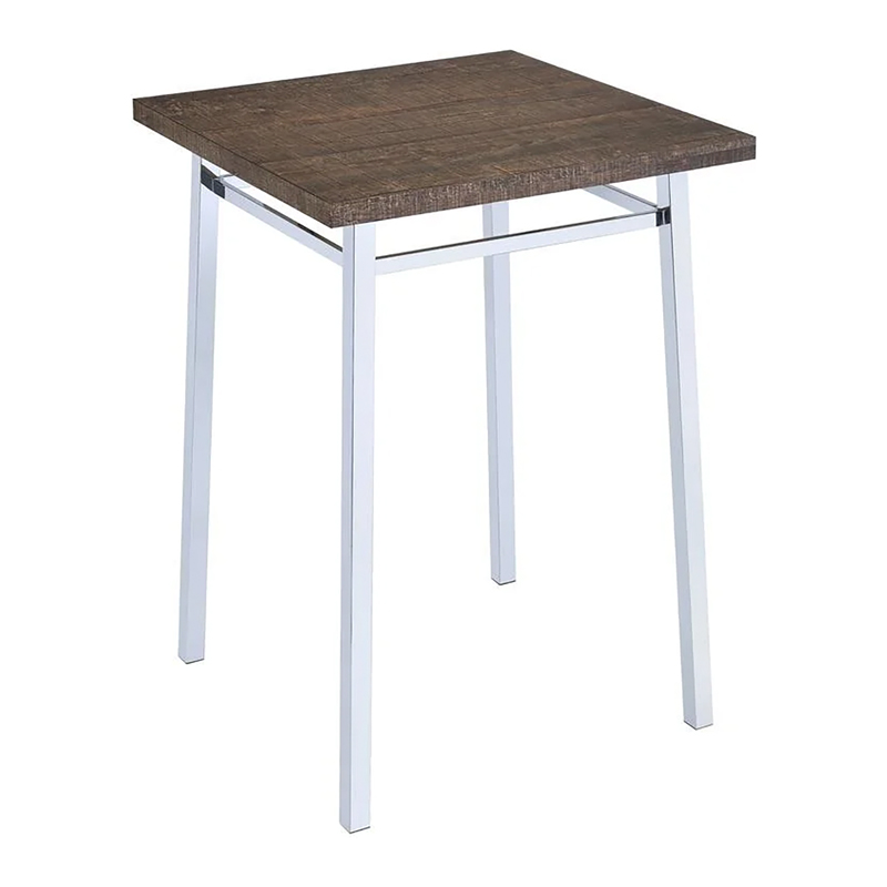 Swiss Wood Highboy Cocktail Table